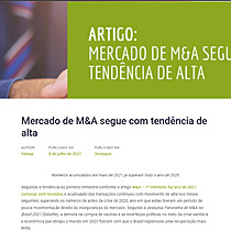 Mercado de M&A segue com tendncia de alta